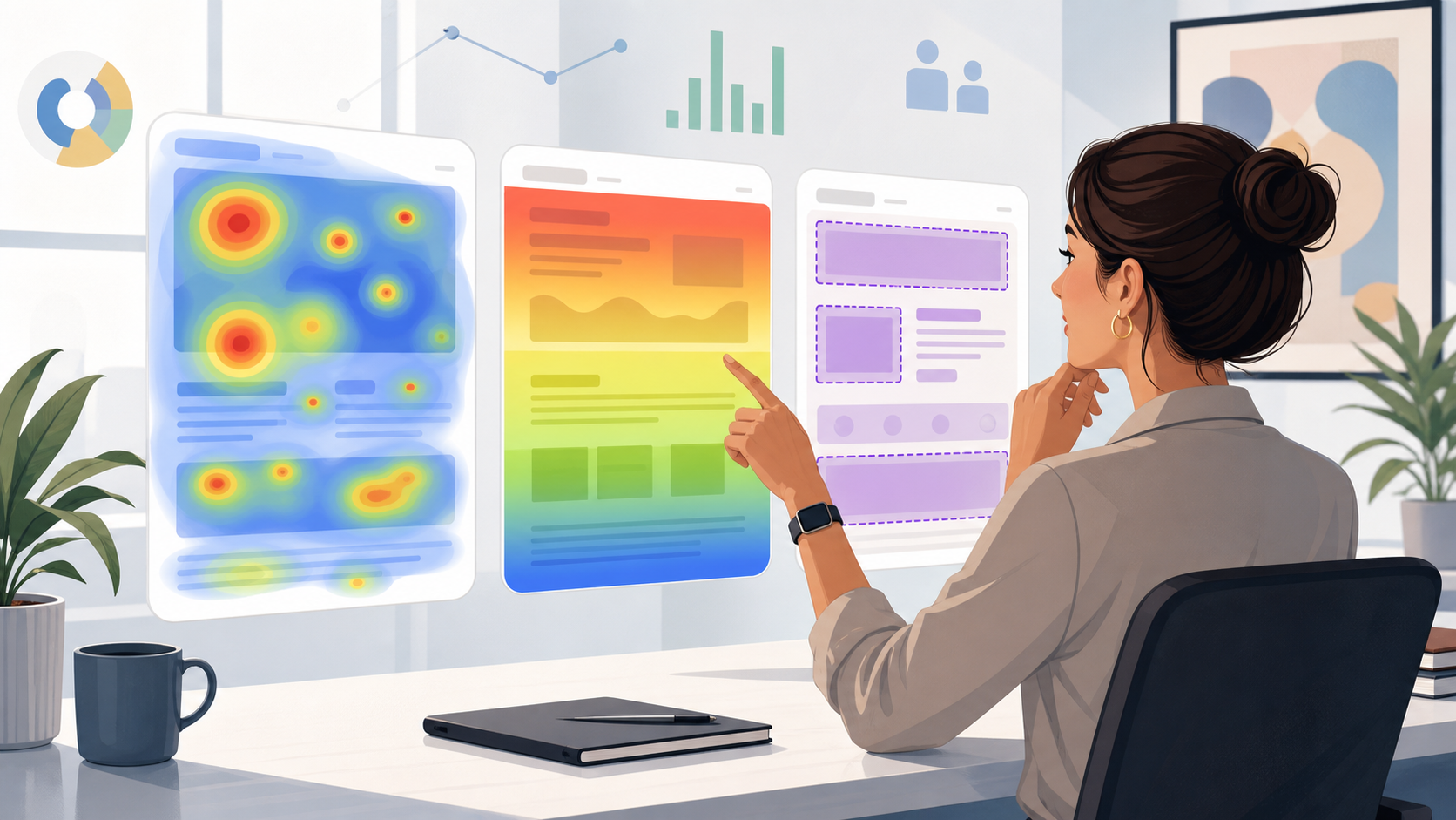 website heatmap tools for UK small businesses comparing Crazy Egg heatmap report types